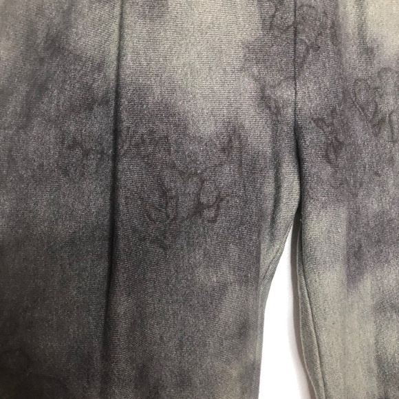 Tina Jo Tie Dye Sweatpants Black Gray Xsmall - Picture 5 of 6